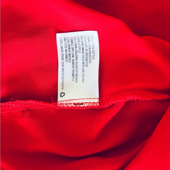 Knox Rose Red Embroidered Sleeveless Dress. Size M. - Picture 6 of 9